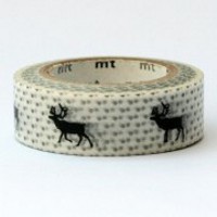 Masking Tape Reindeer Dot