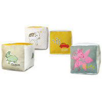 Cube tissu coton Mimi'Lou